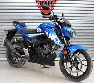 2019 19 SUZUKI GSX-S125 GSXS 125 ABS LEARNER LEGAL CAT N TRADE SALE 9K GSXR BLUE - Picture 1 of 20