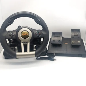 PXN V3 Pro Racing Gaming Wheel with Pedals For PC Switch Xbox & Playstation - Picture 1 of 5