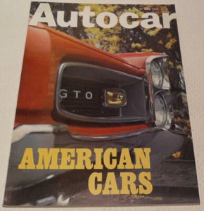 Autocar 22 June 1967 American cars, Rambler Rebel 6, Ford V8 Cosworth engine - Bild 1 von 6
