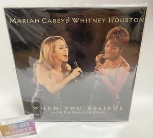 Mariah Carey & Whitney Houston When You Believe LP 1998 EU Original 6665206 - Imagen 1 de 4