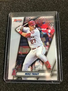 2019 bowmans best Mike Trout Base Card Los Angeles Angels - Picture 1 of 2