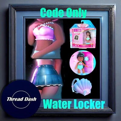 Royale High Surprise Locker Water Doll, Code Only, In Message - Image 1 of 3