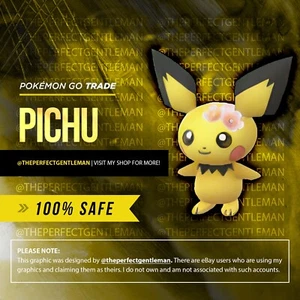 Pichu Cherry Blossom Pokemon #172 GO Gen 2 Johto - Picture 1 of 4