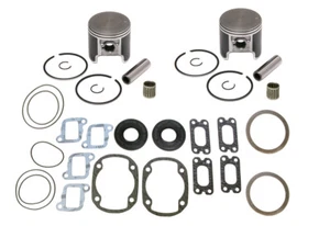 2 SPI Standard Bore Pistons, Bearings & Full Gasket Kit for Ski-Doo 500 F/C 72mm - Bild 1 von 1