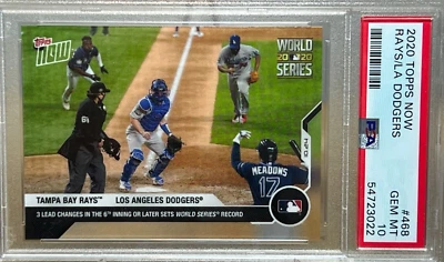 RANDY AROZARENA * PSA 10 * 2020 TOPPS NOW #468 WORLD SERIES ROOKIE CARD RC WBC - Image 1 of 4