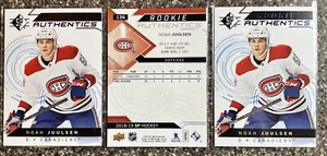 3-2018-19 Upper Deck SP BLUE #136 Noah Juulsen RC MONTREAL CANADIENS A783 - Bild 1 von 1