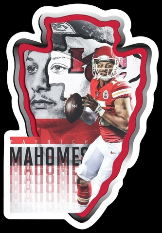 Pat Mahomes MAGNET - NFL Quarterback Patrick Mahomes of the Kansas City Chiefs Cover