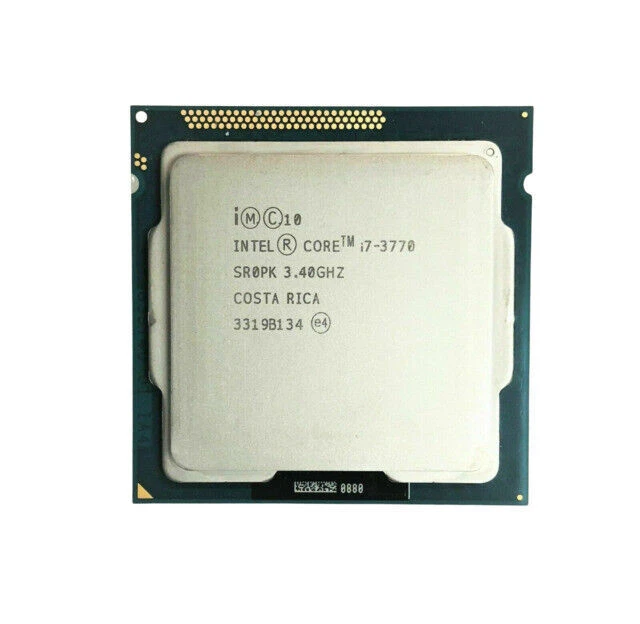 Intel Core I7-3770 Processor (3.40GHz, 4 Cores, Socket H2 LGA-1155) - SR0PK