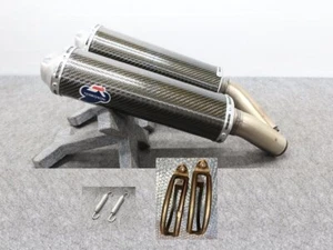 Silenziatore Termi slip-on Ducati 848 1098 1198 Termignoni acciaio inox/carbonio - Foto 1 di 24