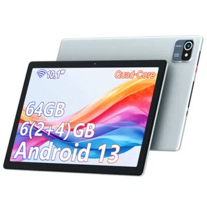 Tablet AEEZO 10.1 pulgadas Android 12 con 2GB RAM 64GB ROM Bluetooth Cámara dual - Imagen 1 de 7