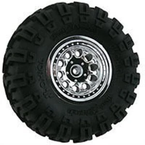 RPM Revolve Narrow Wheelbase Chrome Rock Crawler Wheels - Picture 1 of 1