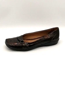 Zapatos de vestir Life Stride planos para mujer diario marrón 8,5 sin cordones estampado animal carrera - Imagen 1 de 11