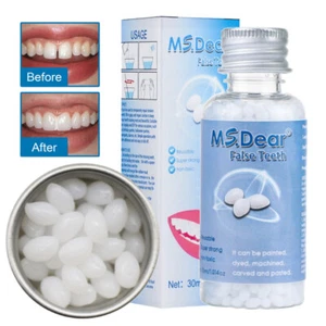 Temporary Tooth Replacement Kit Tooth Repair Tool For Missing & Broken Teeth - Picture 1 of 12