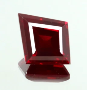Blood Dark Red Ruby Myanmar Fancy Cut Natural Loose Gemstone 8.60Ct - Bild 1 von 6