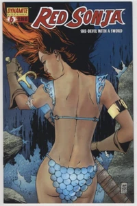 2005 Dynamite #6 Red Sonja Guiseppe Camuncoli 'Vigilante' Incentive Cover - Picture 1 of 2