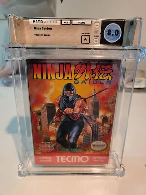 Ninja Gaiden NES NTSC Sealed 8.0 A  WATA VGA Graded  Nintendo - Image 1 of 4