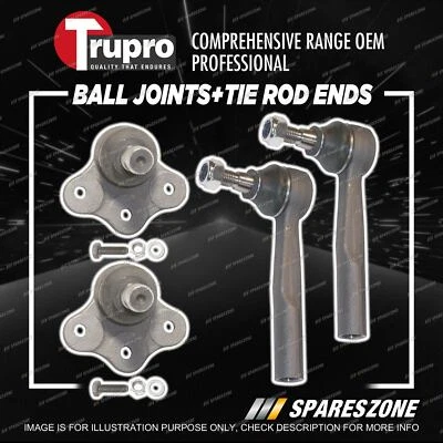 Trupro Ball Joint Tie Rod End Kit for Holden Zafira GF Astra TS 9/1998-8/2004 - image 1 of 2