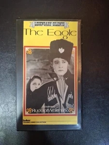 LEGENDARY SILENTS THE EAGLE VHS RUDOLPH VALENTINO-Rental-Cut Box - Picture 1 of 3