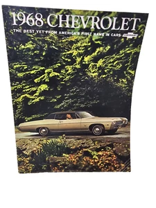 1968 CHEVROLET IMPALA CAPRICE BELAIR BISCAYNE SALES BROCHURES - Picture 1 of 2