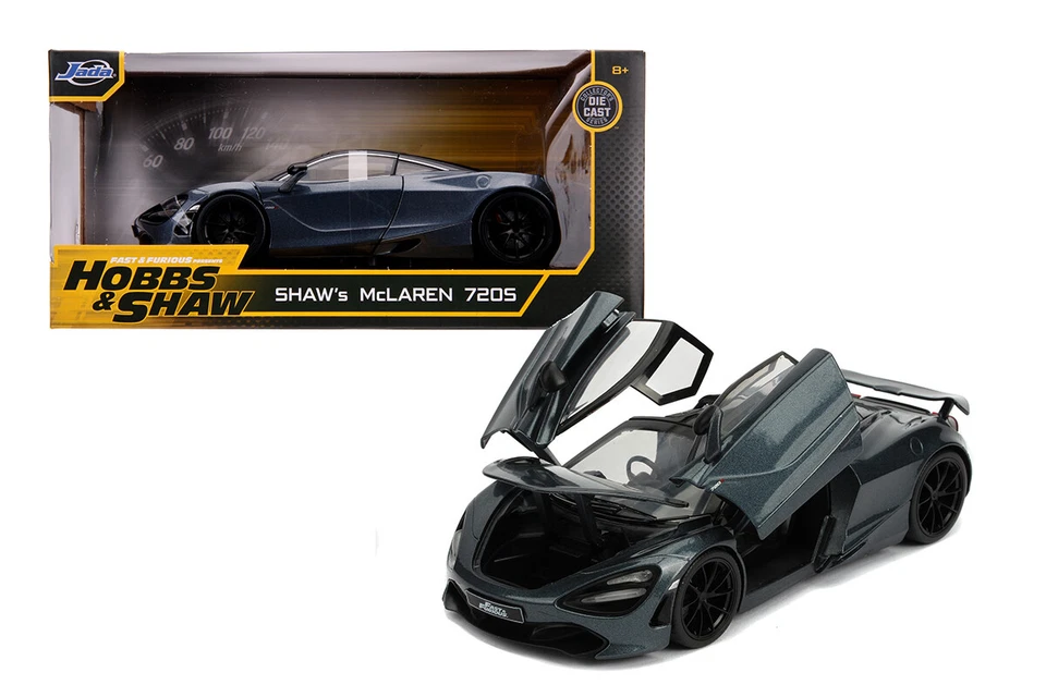Fast & Furious Shaw's Mclaren 720s 1:24 Model JADA TOYS - Immagine 1 di 1