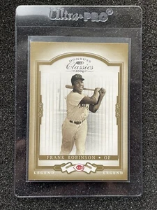 FRANK ROBINSON #’d /1999 - 2004 Donruss Classics Gold Legend SP #172 HOF Reds - Picture 1 of 2