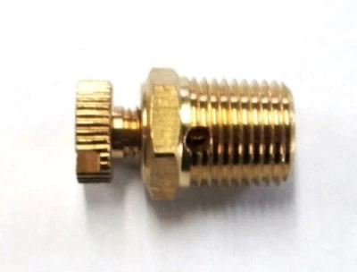 GENERIC BR HY-A2688 - 1/8 Male Pipe Brass Bleeder Valve