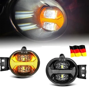 LED Nebelscheinwerfer mit DRL Für Dodge Ram 1500 2500 3500 Durango Truck 04-06 - Bild 1 von 16