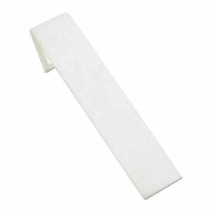 White Leatherette 1 1/2" Wide Single Bracelet Ramp - Picture 1 of 1