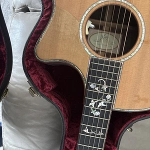 Taylor 914ce Electro Acoustic Guitar 2014 model with hard case and k&k pickups - Picture 1 of 11