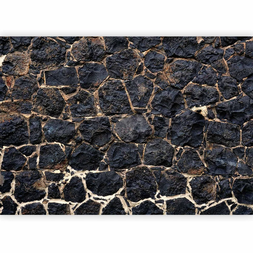 Fotomural pared de piedra papel pintado no tejido papel pintado XXL piedras aspecto piedra muro de piedra - Imagen 1 de 4