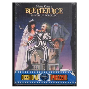 Beetlejuice. Spiritello Porcello DVD Tim Burton Warner Home - 11785 Sigillato - Picture 1 of 2