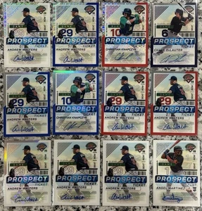 2024 Panini Prospect Edition Cleveland 24-Card Auto/Parallel LOT! 12 Autos! - Bild 1 von 2
