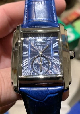 Reloj de cuarzo CHENXI 8216 para hombre cuadrado tanque azul segundos pequeños Foto 1 de 4
