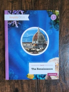 Amplify CKLA Grade 5: The Renaissance UNIT 8 Activity Book, NEW - Foto 1 di 2