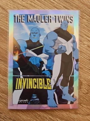 2025 Keepsake Invincible #183 Silver Foil Card THE MAULER TWINS - Image 1 of 2