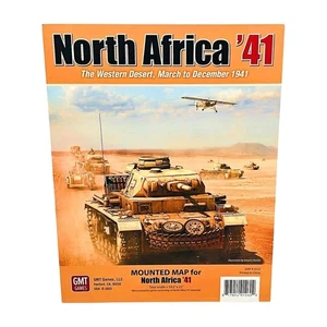 North Africa '41 Mounted Map by GMT Games - SEALED - Picture 1 of 2