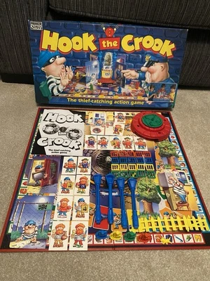 Hook the Crook, Board Game, Parker (1994) 100% Checked & Complete - Image 1 of 4