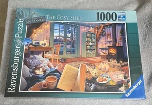 Ravensburger-My Haven No.6-The Cosy Shed - 1000 Piece Puzzle - Sealed - Picture 1 of 2