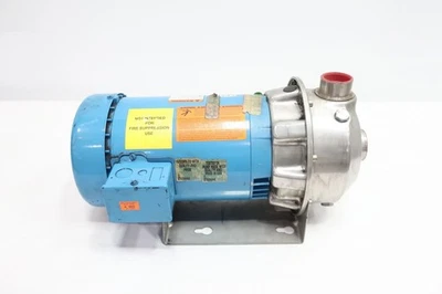 Goulds 2st1h5a5 Npe 1.25x1.5-6 Stainless Centrifugal Pump 3hp 208-230/460v-ac - Image 1 of 4
