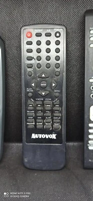 Autovox AM6 Telecomando originale per video lettore dvd AX DVX09 - Immagine 1 di 3
