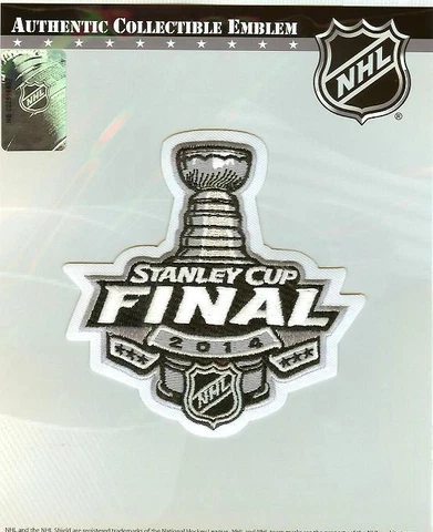 2014 Los Angeles Kings Stanley Cup Finals Patch Jersey Logo Packaged NY Rangers Cover