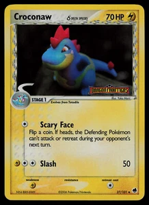 Croconaw - 27/101 - Pokemon Card Ex Dragon Frontiers Reverse Holo Uncommon - LP - Picture 1 of 2