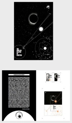 Portugal - "100th ANN. OF EINSTEIN'S ECLIPSE" FDI Brochure with Stamps + MS 2019 - Image 1 of 4