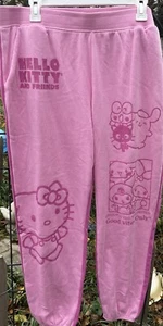 Hello Kitty And Friends Sweatpants 1x Two Tone Color - Picture 1 of 4