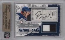 2010 ITG Ultimate Memorabilia 10th Edition Silver /24 Dana Tyrell Rookie Auto RC