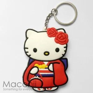 Hello Kitty Kimono Keyring - Cute Cat Sanrio Japan Phone Charm Key Chain - Picture 1 of 1