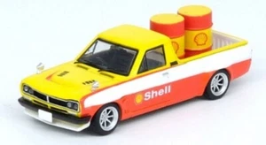 IN64-HKT-SHELL INNO MODELS 1:64 NISSAN Sunny Truck HAKOTORA Pick-Up "Shell" - Foto 1 di 2