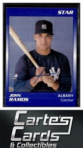 John Ramos 1989 Star #100  Albany-Colonie Yankees TTM/IP Signed Autographed