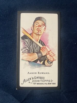 2008 Topps Allen & Ginter's Mini Black Border Aaron Rowand #87 - Image 1 of 2
