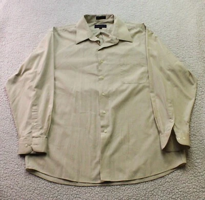 Camisa masculina Giorgio Brutini Collezione manga longa bronzeada GG - Imagem 1 de 4